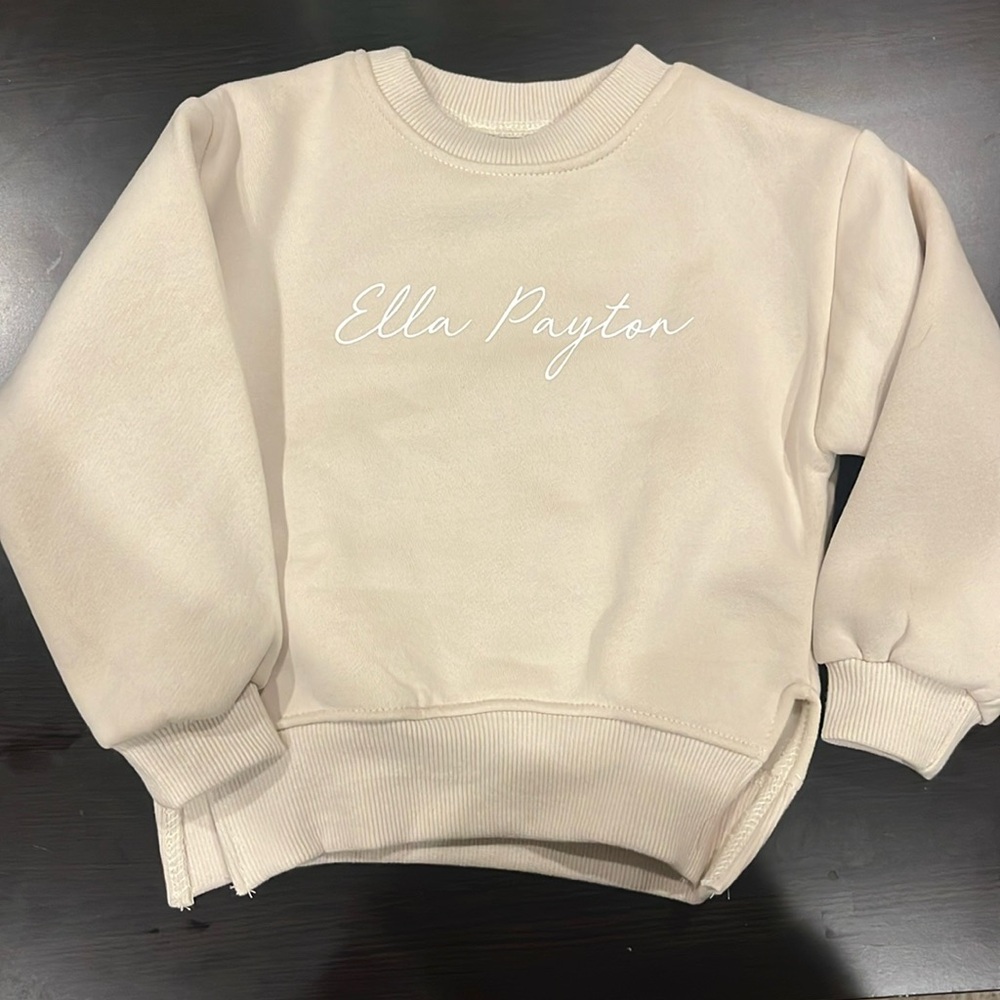 Personalized Crewneck Sweatshirt - Ella Payton